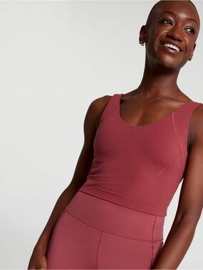 CALIA Women's Inspire Scoop Neck Tank Top in Mauve